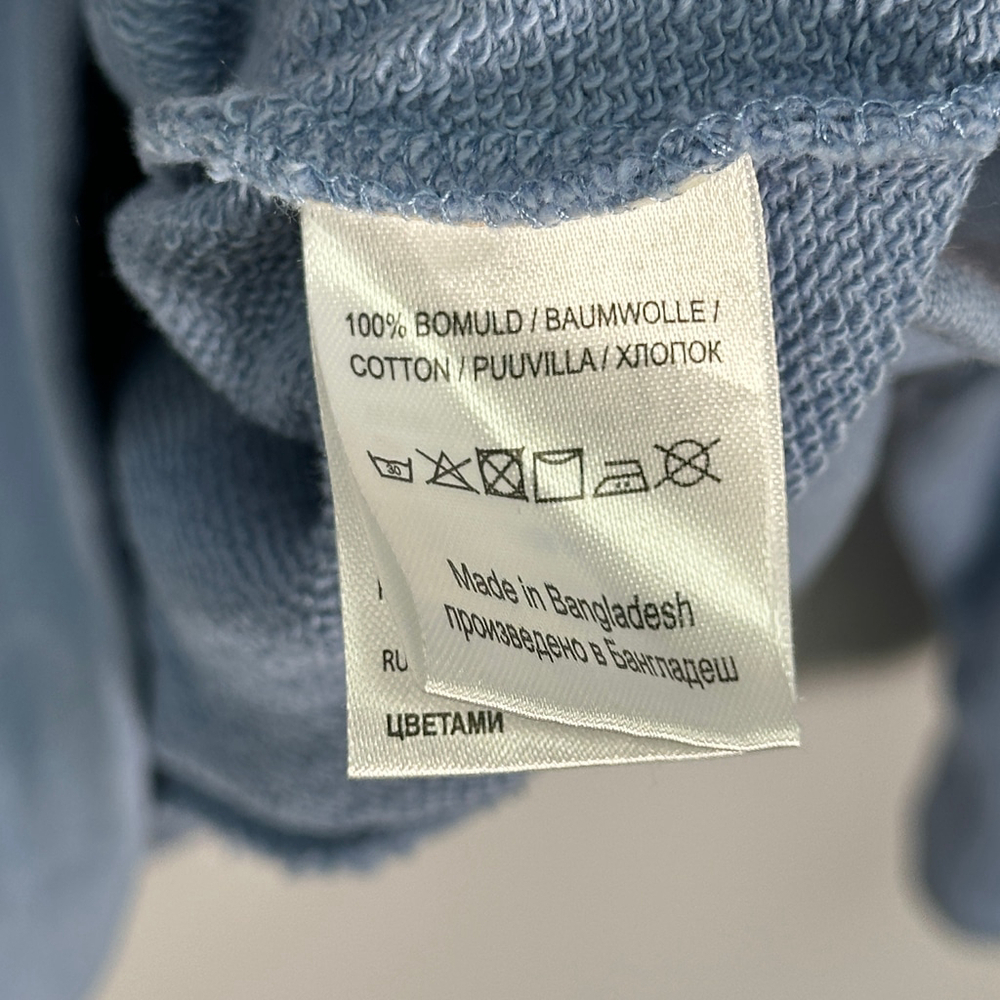 SUNDAY Light Blue Crewneck‎ Sweater XL - Picture 4 of 5